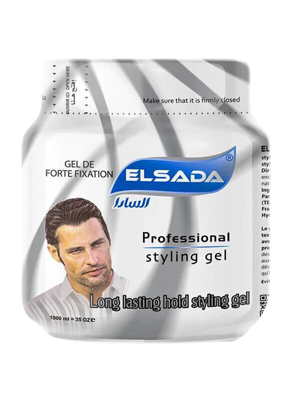 

Elsada Professional Hair Styling Gel for All Hair Types, 1L