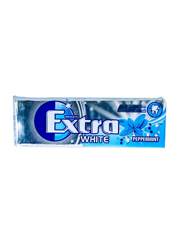 

Wrigley's Extra White Peppermint Chewing Gum, 14g