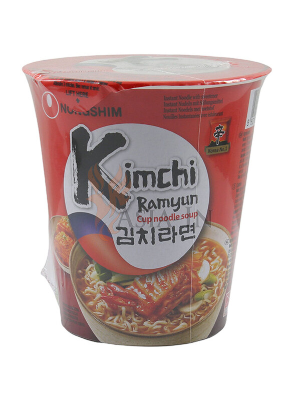 

Nongshim Kimchi Instant Noodles In Cup, 75g