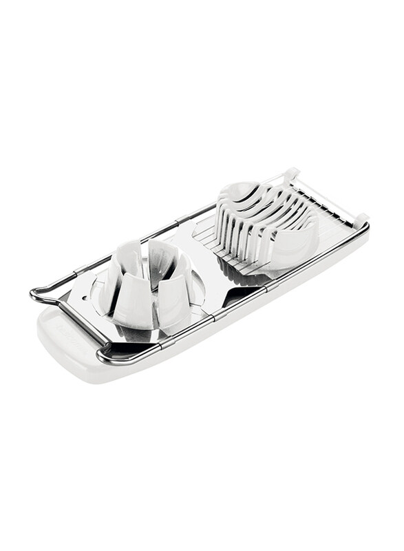 

Tescoma Presto Stainless Steel and Plastic Egg Slicer, White/Silver