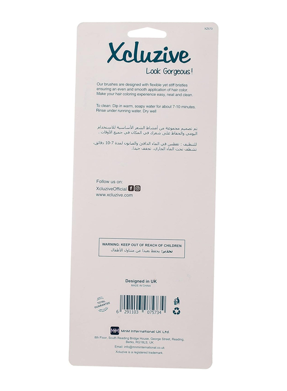 Xcluzive Hair Dye Brush Set, 2 Pieces