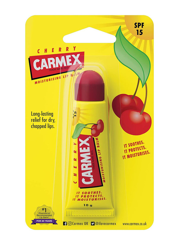 Carmex Cherry Lip Balm Tube, 10gm