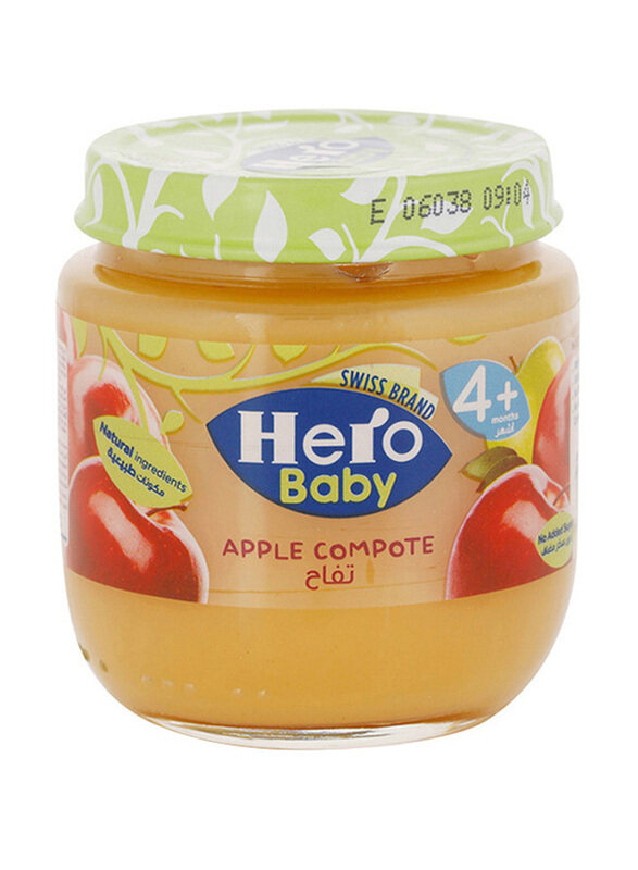 

Hero Baby Apple Compote Jar, 125g