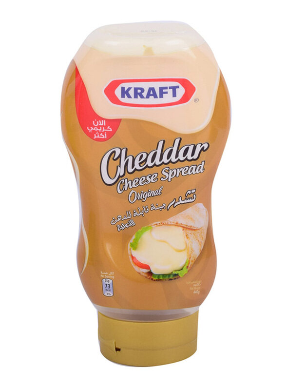 

Kraft Cheddar Cheese Squeeze, 440g