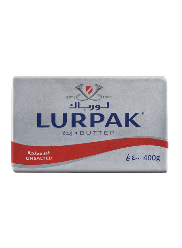 Lurpak Unsalted Butter Block, 400g