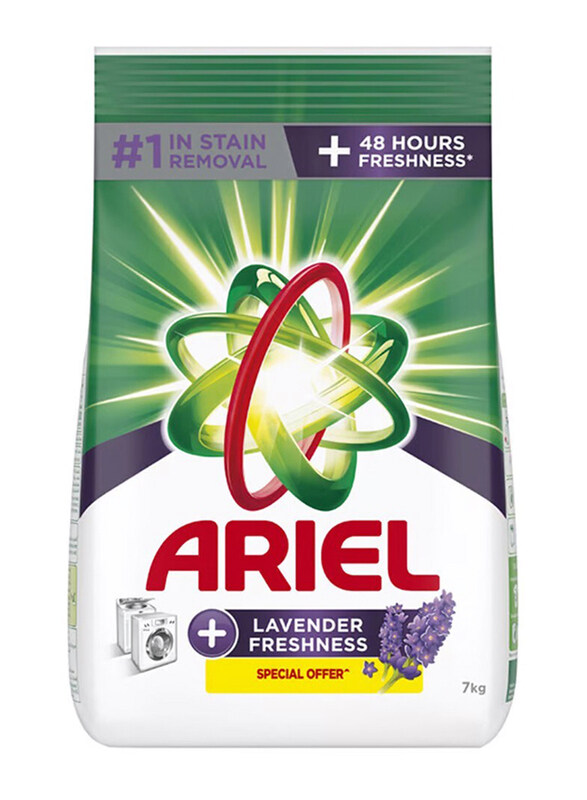 

Ariel Automatic Lavender Laundry Detergent Powder, 7 Kg