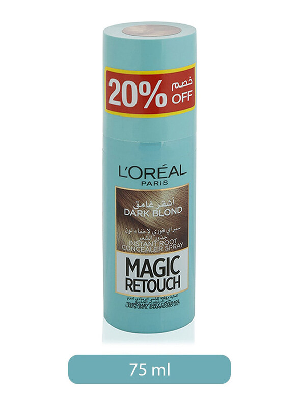 

L'Oréal Paris L'Oreal Paris Magic Retouch Concealer Spray for All Hair Types, Dark Blond, 75ml