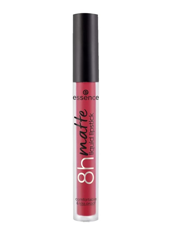 Essence 8H Matte Liquid Lipstick, 07 Classic Red, Red