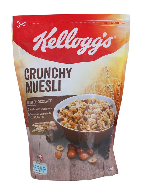 

Kellogg's Crunchy Chocolate Muesli, 600g