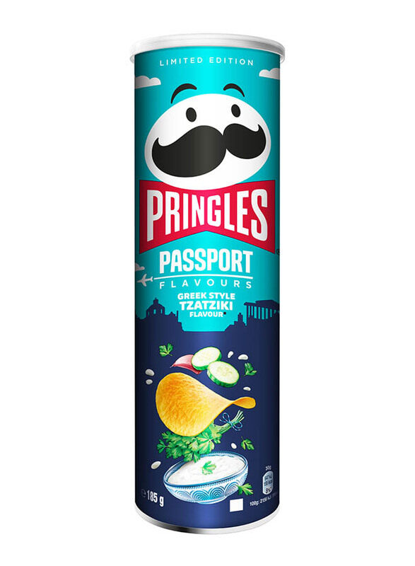 

Pringles Passport Greek Style Tzatziki Flavours Chips, 165g