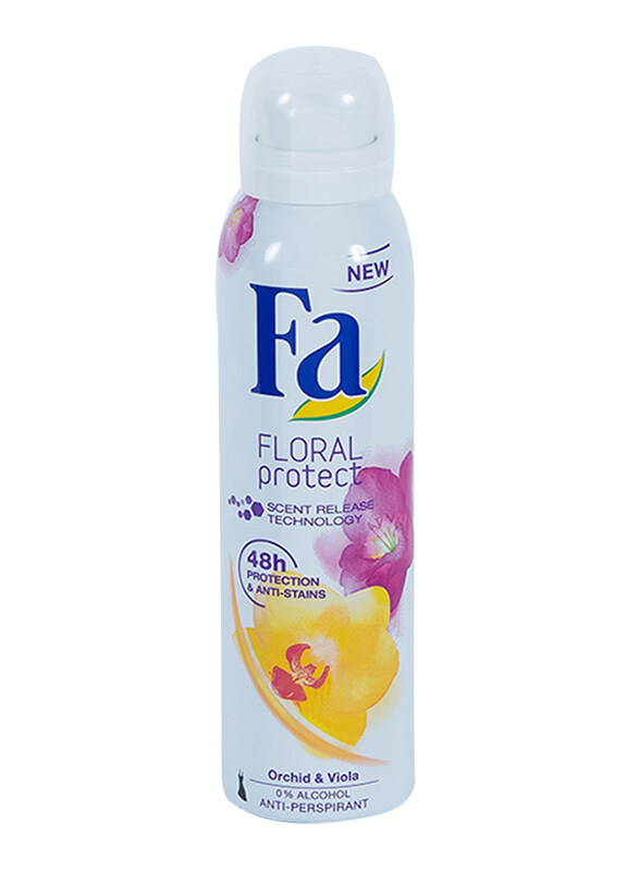 

Fa Floral Protect Orchid and Viola Deodorant Spray for Women, 150 ml