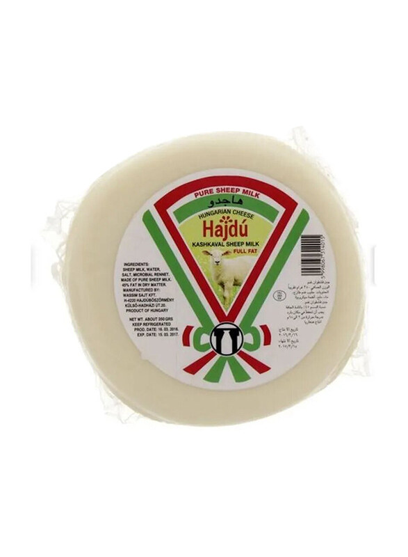 

Hajdu Pure Sheep Milk Kashkawan Full Fat Cheese, 350g