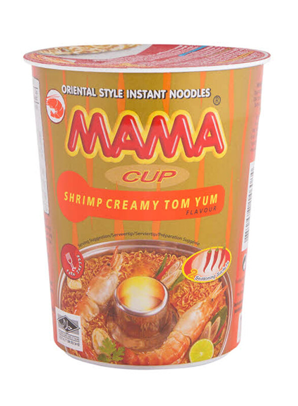 

Mama Creamy Shrimp Tom Yum Flavour Cup Noodle, 70g