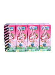 Lacnor Strawberry Milk, 8 Tetra Pack x 180ml