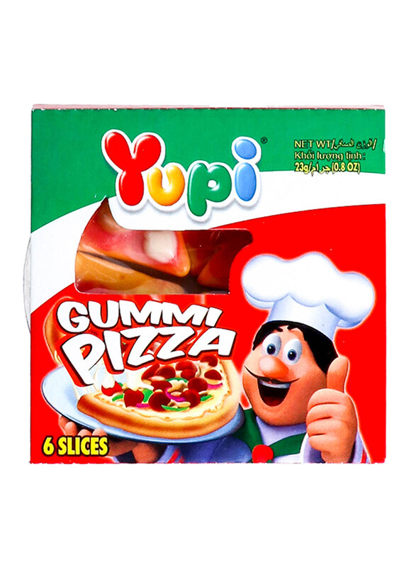 

Yupi Gummy Pizza Candies, 23g