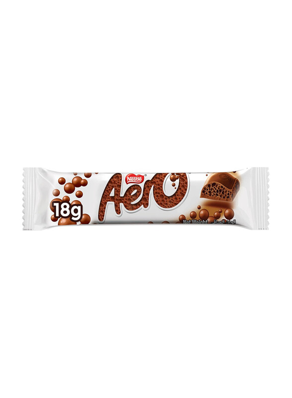 

Nestle Aero Milk Chocolate Bar, 18g