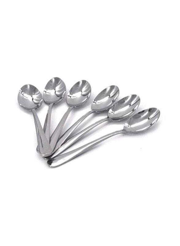 

L.t.r 6-Piece stainless steel Tea Spoon Set, 5451031, Silver