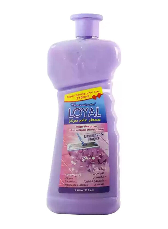 

Loyal Lavender & Narjes Multipurpose Liquid Deodorizer Scent, 2.1L