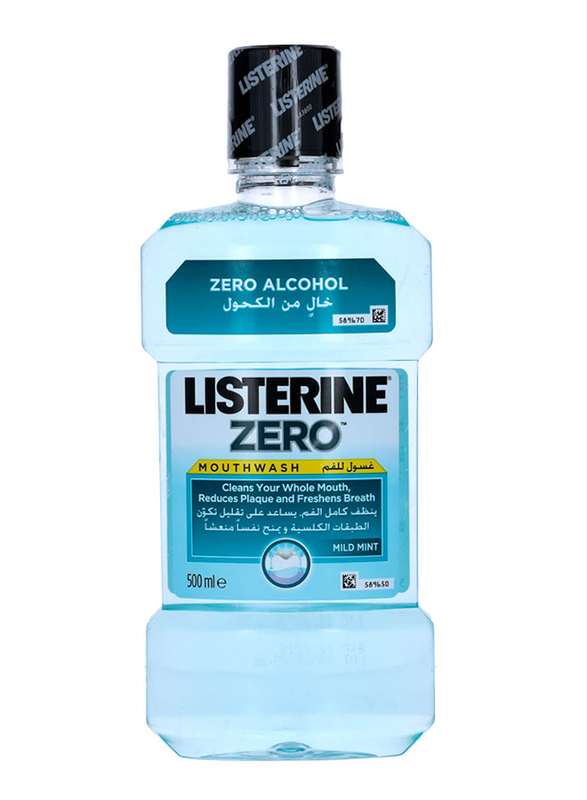 Listerine Zero Mouthwash, 500ml