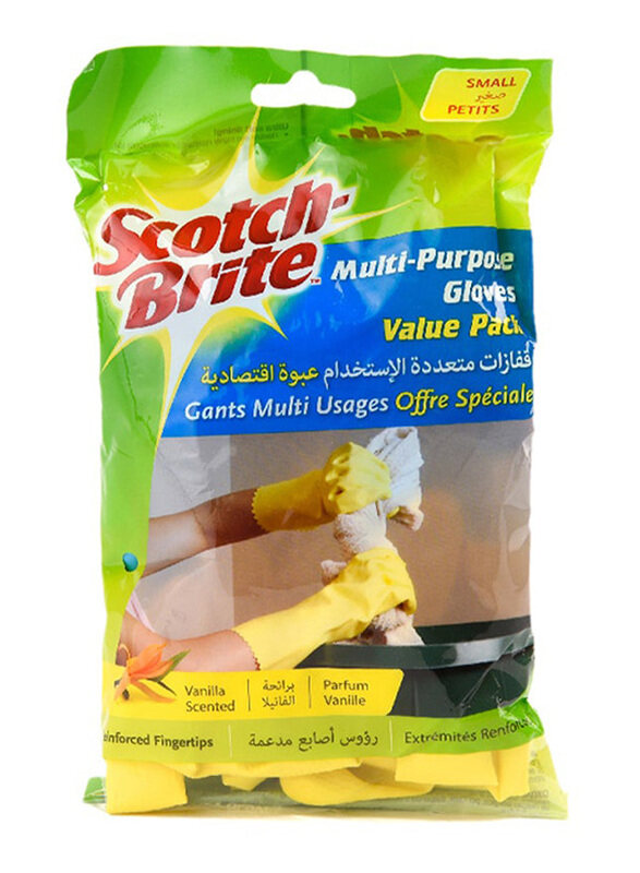 

Scotch Brite All Purpose Small Rubber Gloves, 2 Pieces