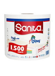 Sanita Gipsy Maxi Tissue Roll, 1500 Sheets