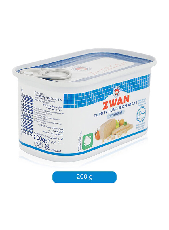 

Zwan Turkey Luncheon Meat, 200g