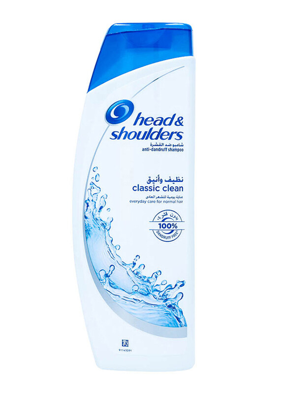 

Head & Shoulders Classic Clean Anti-Dandruff Shampoo for All Hair Types, 400ml