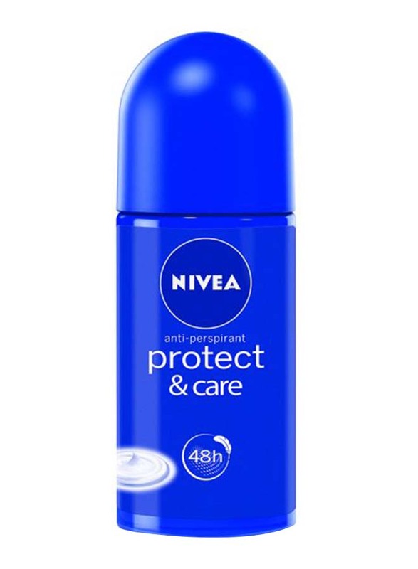 Nivea Protect & Care Anti-Perspirant Deodorant Roll-On for Women, 50ml