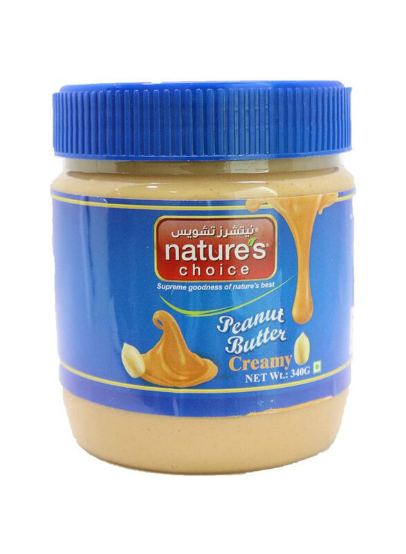

Natures Choice Creamy Peanut Butter, 340g