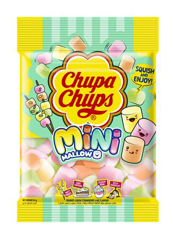 Chupa Chups Mix Fruit Mallow, 65g