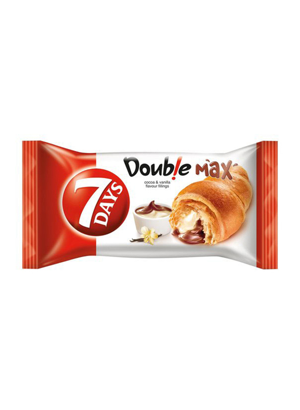 7-Days Double Max Croissant with Vanilla & Cocoa Filling, 55g