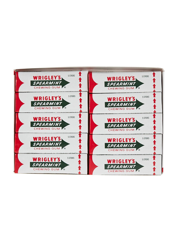 

Wrigleys Stick Spearmint Gum, 5 Pieces