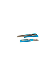 Terminator Utility Knife Cutter With 10 -Pieces Blades, Blue
