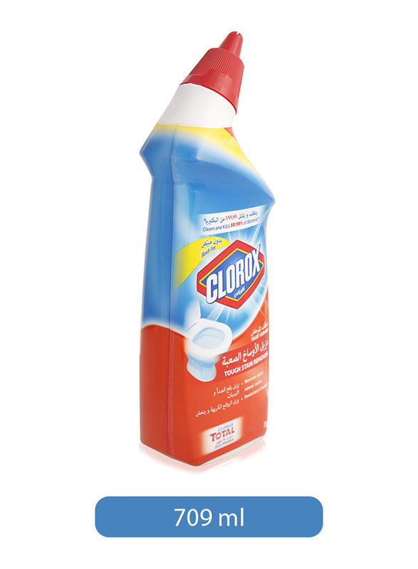 Clorox Tough Stain Remover Toilet Cleaner, 709 ml