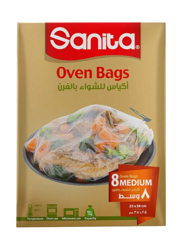 

Sanita Medium Oven Bag, 8 Pieces