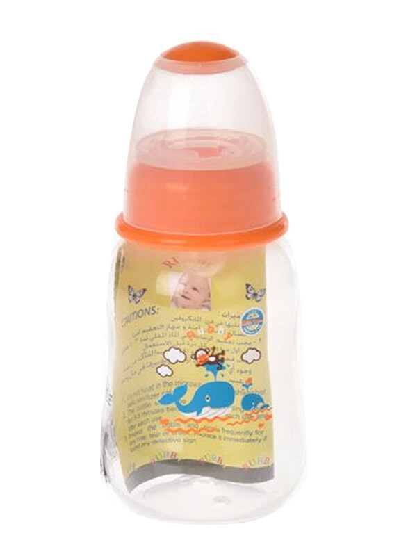 Rubby Plastic Streaming Bottle, 140ml, Orange