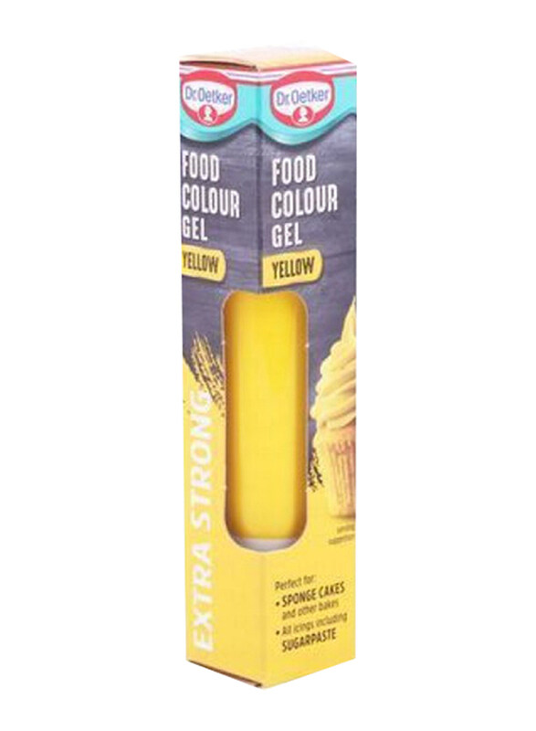 

Dr. Oetker Extra Strong Yellow Food Color Gel, 15g