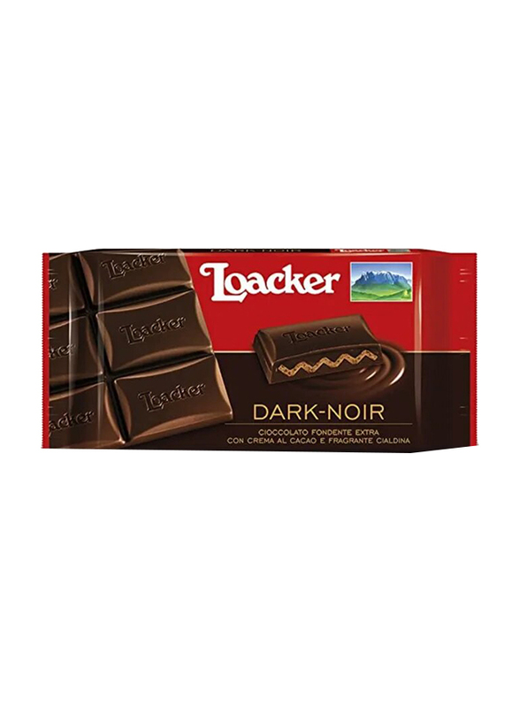 Loacker Dark-Noir Chocolate Bar, 87g