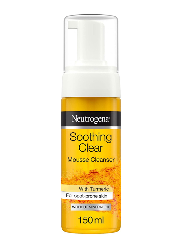 Neutrogena Soothing Clear Mousse Cleanser, 150ml