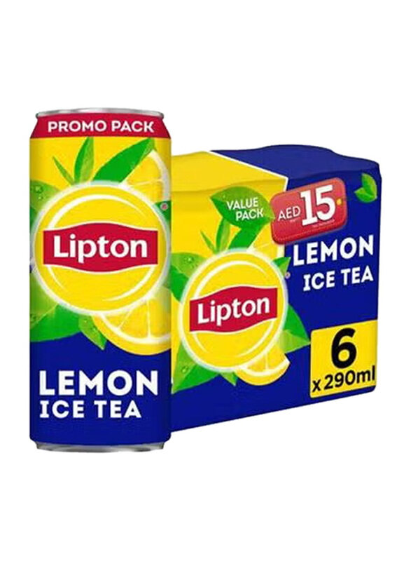 

Lipton Lemon Ice Tea, 6 x 290ml
