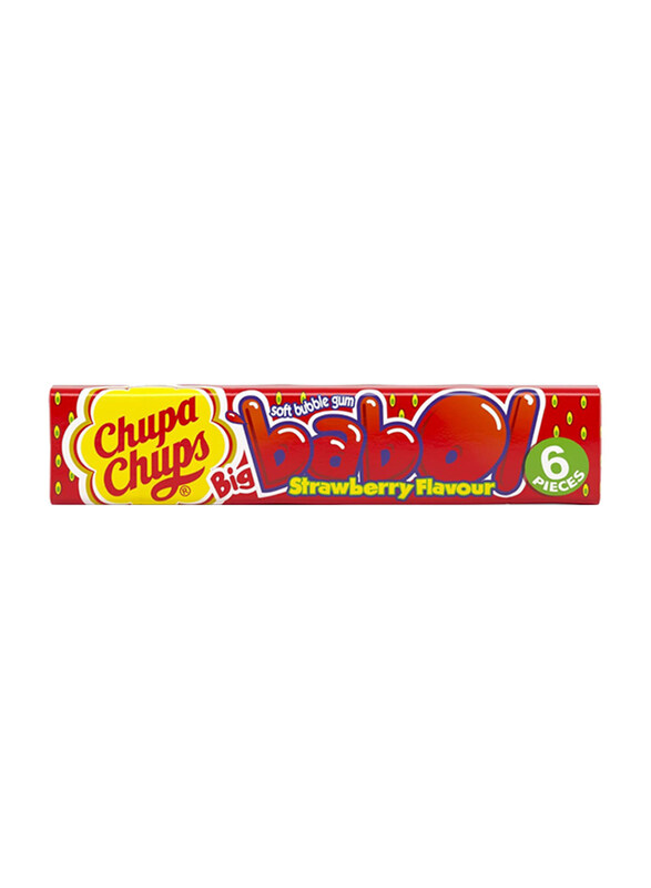 

Chupa Chups Big Babol Mega Strawberry, 27g