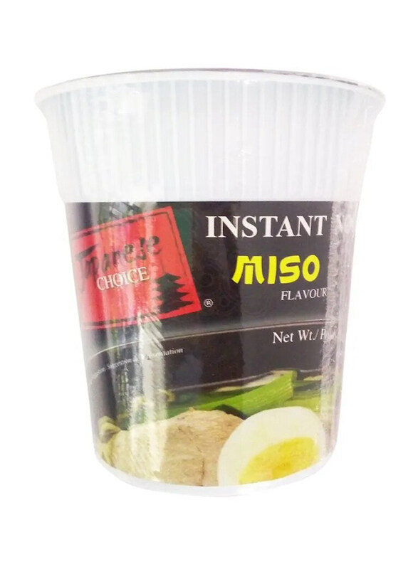 

Japanese Choice Instant Miso Cup Noodles, 60g
