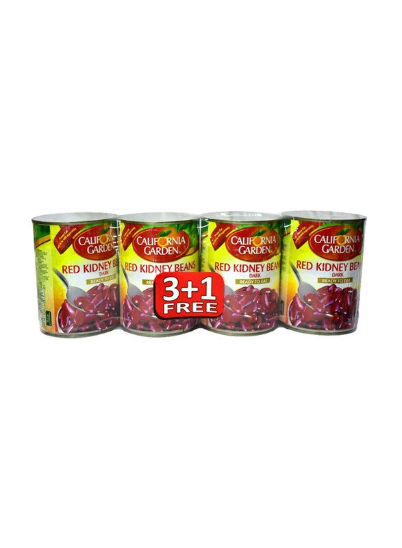 

California Garden Red Kidney Beans, 4 x 400g
