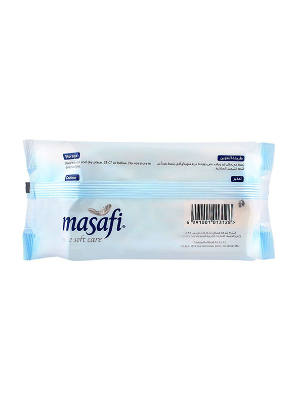 Masafi Anti Bacterial Alcohol Free Scented Wipes, 80 Pieces