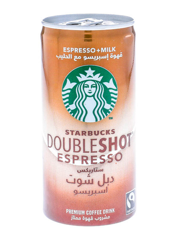 

Starbucks Doubleshot Espresso Premium Coffee Drink, 200ml