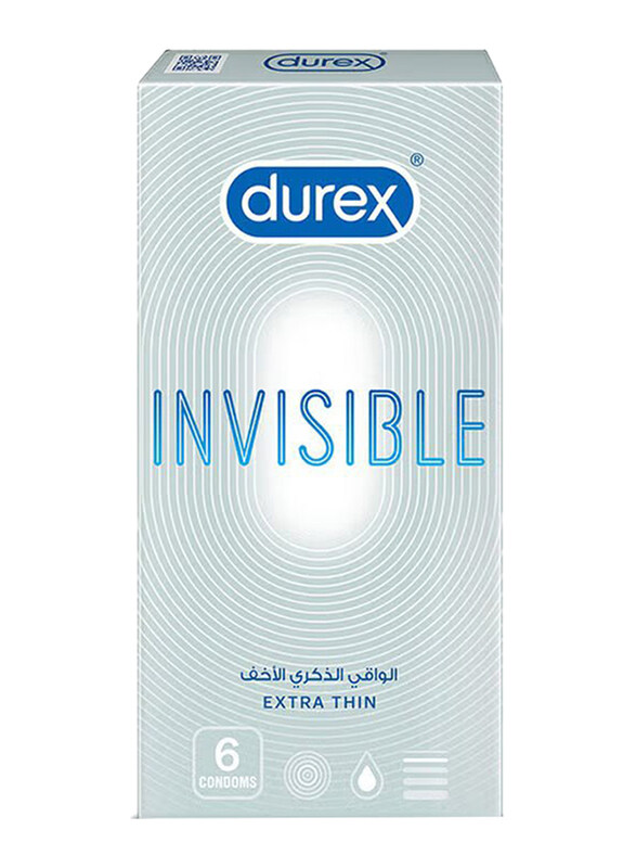 

Durex Invisible Condom, 6 Count