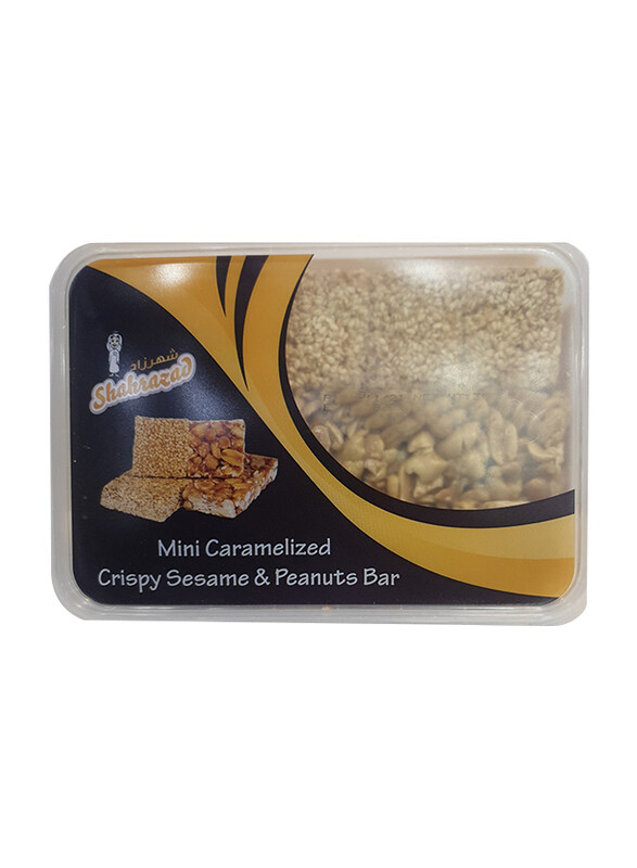 

Shahrazad Mini Caramelized Crispy Sesame & Peanut Bars, 350g