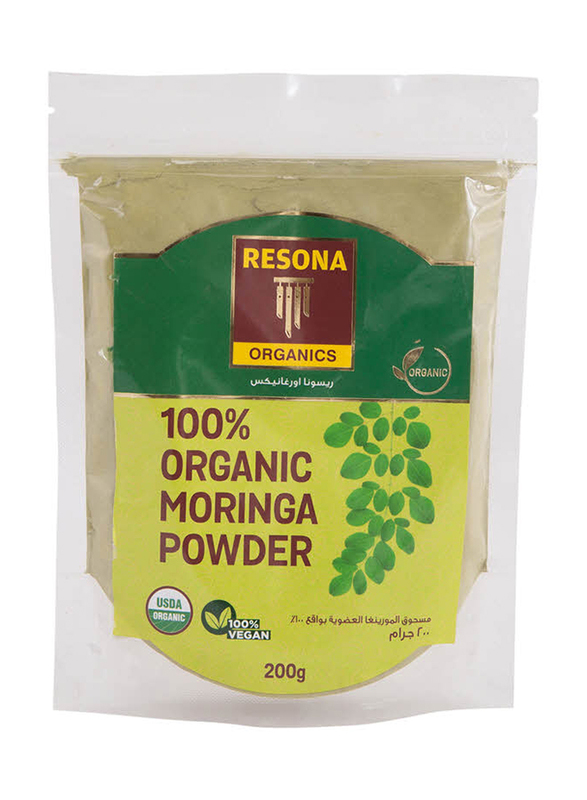 Resona 100% Organic Moringa Powder, 200gm