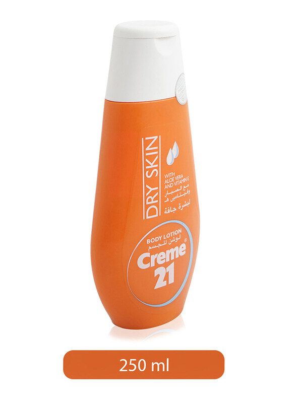 

Crème 21 Creme 21 Aloe Vera and Vitamin E Body Lotion for Dry Skin, 250ml