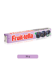 Fruittella Blackcurrant Fruit Juice Chews Candy, 36g